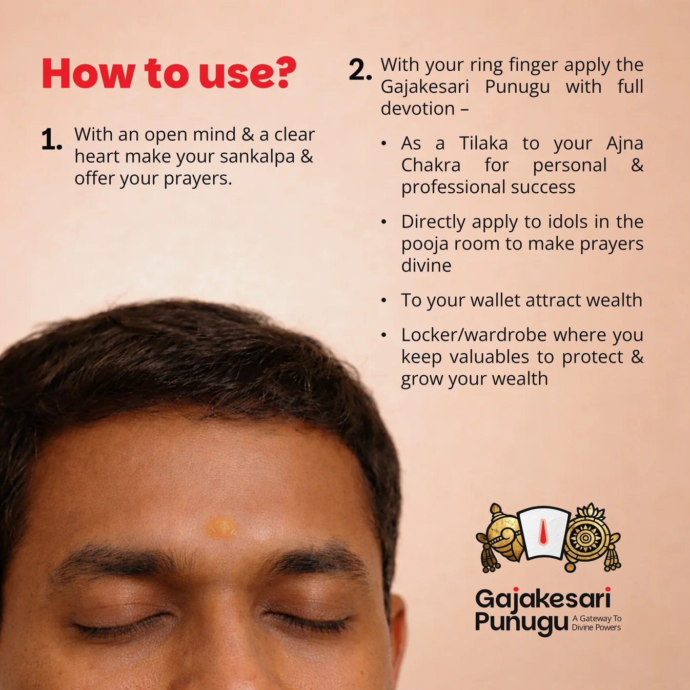 Gajakesari Punugu pack of 5 pec